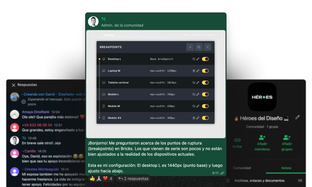 grupo whatsapp diseñadores web